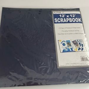 ALPHA-1 12x12 Scrapbook